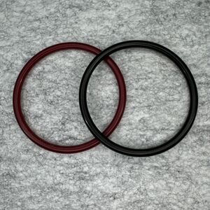 3 VTG Signed Ketty Dalsgaard Denmark Buch & Deichmann Early Plastics Bangle Set